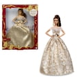 thumbnail image 1 of Muñeca de moda Barbie Signature 2025 Holiday con cabello castaño claro, 1 of 6