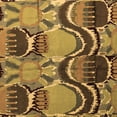 thumbnail image 1 of Ahgly Company Indoor Square Abstract Brown Modern Area Rugs, 6' Square, 1 of 4
