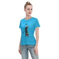thumbnail image 4 of Women's Basic Short Sleeve T-Shirt One Piece Trafalgar, 4 of 6