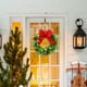 thumbnail image 5 of Ireezec Whimsical Crooked Neck Christmas Tree Set with Wreath, Festive Holiday Decor for Home Office Party Indoor Outdoor Décorations, Artificial Potted Xmas Tree for Seasonal Celebration and Gifting, 5 of 8