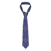 XMXY Splatter Tie Dye Mens Necktie Ties , Watercolor Artistic Formal Bussiness Wedding Party Printed Tie