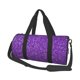 thumbnail image 1 of Fotbe Glitter Purple Bolsa Deportiva de Lona Plegable con Estampado, Bolsa de Gimnasio con Bolsillo Seco/Húmedo, Bolsa de Viaje Ultraligera de Gran Capacidad, 1 of 6