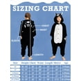 thumbnail image 2 of Cat Onesie Pajama Kids Unisex Animal Costumes Polyester One-Piece Sleepwear for Boys and Girls 10-12Years, 2 of 6