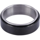 thumbnail image 1 of Anillos Hombre Giratorios, Anillo Anti Ansiedad de Acero Inoxidable Baño de Oro 18k, Xtellar Color negro, 1 of 4