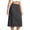 Black, variant on SRZYMJ Half Slips for Women Underskirt Short Mini Skirt