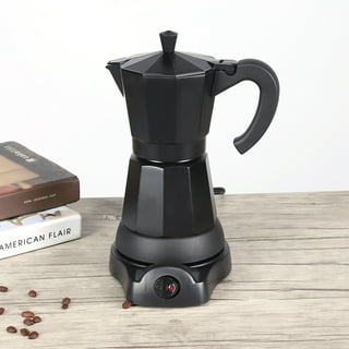 Portable Electric Espresso Mocha Coffee Maker Pot For Home Kitchen Too –  Royoco's