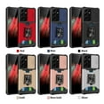 thumbnail image 3 of Anti-drop 360 Degree Protect Card Slot Cover Phone Bags Full Body Mobile Cover For Samsung Galaxy S22 For Samsung Phone Case RED FOR GALAXY S22, 3 of 8