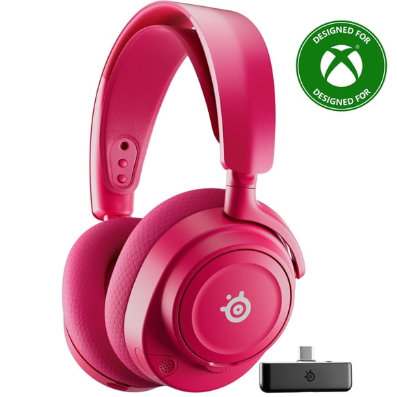 SteelSeries Arctis Nova 7X Auriculares Inalámbricos para Gaming, 50+ Horas, Magenta