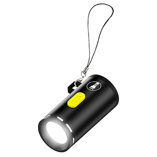 BINGLI LED Rechargeable Flashlight, Super Bright Small Mini Camping Flashlights Zoomable Beam, Convenient USB C Charging for Camping Hiking Outdoor Home Emergency