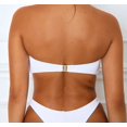 thumbnail image 4 of Bikinis for Women 2 Piece Filled Bra Swimwear Fashion Sexy Solid Color Swimsuit Beachwear, 4 of 8