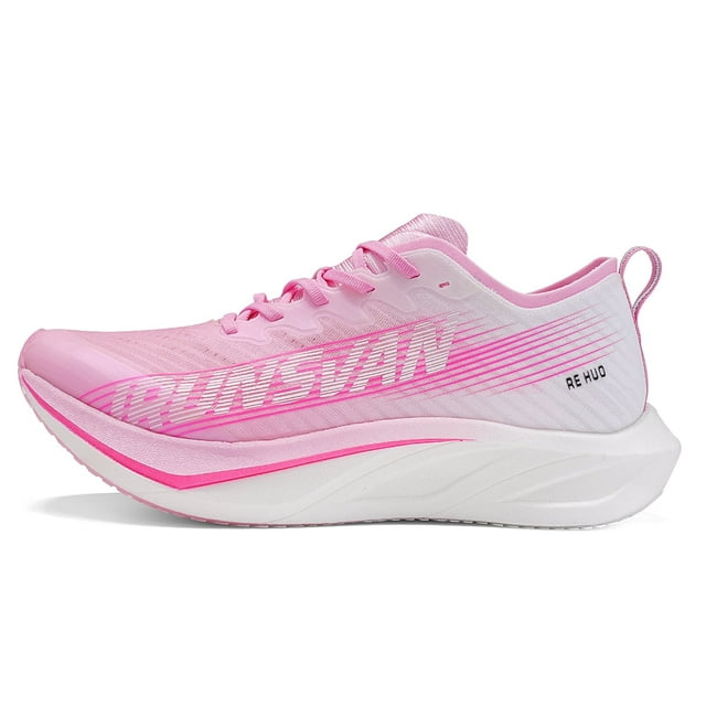 Tennis Running con Placa de Carbono para Hombre y Mujer IRUNSVAN Heat 2.0 - Ligeras, Amortiguadas, con Soporte de Arco - Ideales para Entrenamiento, Maratón y Carreras