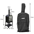 thumbnail image 4 of Outdoor Pizza Oven Heavy-Duty Cover, Grill Oven Cover, Cooking Protective Cover, 210D Oxford Cloth Weatherproof Protective Cover, 4 of 5
