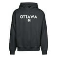 thumbnail image 2 of Men's Levelwear Black Ottawa Senators Contact City Capsule Pullover Hoodie, 2 of 3