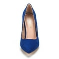 thumbnail image 3 of Dream Pairs Women Fashion Pumps Shoes Pointed Toe High Heel Shoes Wedding Party Shoes for Lady Christian-New Royal/Blue Size 8.5, 3 of 5