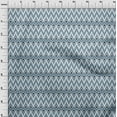 thumbnail image 3 of oneOone Georgette Viscose Fabric Chevron Ikat Fabric Prints By Yard 42 Inch Wide, 3 of 4