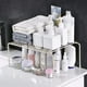 thumbnail image 5 of Estante de almacenamiento Ajustable Bearachild Gabinete Organizador de metal blanco, 5 of 6