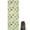 Mixed Tropical Fruit Mint Light Fresh Seamless, variant on 74x26 Inch Yoga Towel, Sweat Absorbent Non-Slip Mat for Hot Yoga, Pilates & Fitness,Two-Tone Chocolate Pink Donut Light Pink Grid Pattern