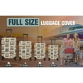 thumbnail image 6 of Luggage Cover Protector Travel Suitcase Covers Protective Skin for Carry On Baggage Fit 29-32 Inch Luggage, 6 of 6