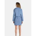 thumbnail image 4 of Madden NYC Women's Juniors Boucle Cropped Jacket, 4 of 6