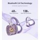 thumbnail image 5 of Auriculares con clip King Lucky i121 Open Ear Bluetooth 5.4 Morados, 5 of 9