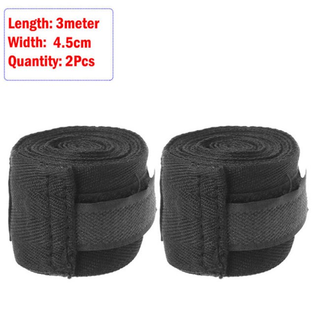 3M Cotton Boxing Bandage Wrist Wraps Combat Protect Boxing Sport Kickboxing Muay Thai Handbands Training Competition Gloves