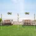 thumbnail image 6 of 10x20ft Wedding Party Backdrop Stand, Backdrop Stand Pipe Kit Curtain Frame, Professional Background Support, Backdrop Stand for Wedding Party Celebration Photography, 6 of 12