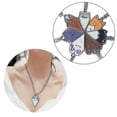 thumbnail image 2 of Conjunto de 7 collares para mejores amigas con colgante de pizza de dibujos animados y gargantilla magnética., 2 of 4