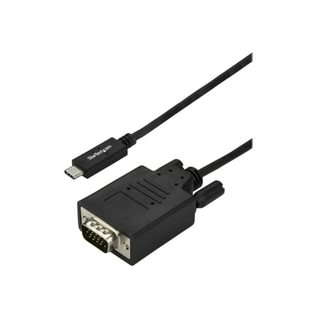 UPC: 0065030875509 | StarTech.com 10ft/3m USB C to VGA Cable – 1080p USB Type C DP Alt Mode to VGA Vi