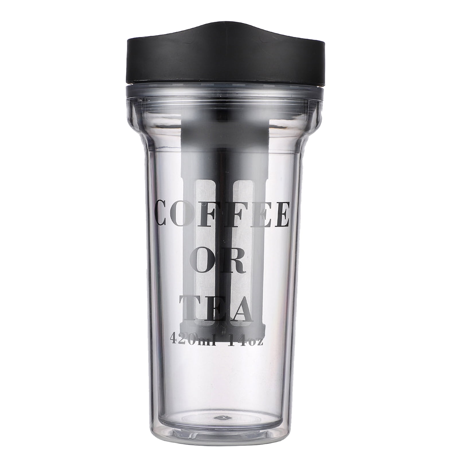 Cold Brew Cup Portable Cold Brew Coffee Maker Cold Brew Coffee Tea Airtight  Bottle Iced Coffee Cup with Lid Stainless Steel Filter Reusable Cold Brew  Coffee Tea Cup 