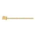 thumbnail image 2 of 1 Carat Bezel Set Diamond Bracelet in 14K Yellow Gold (7.5 Inch), 2 of 3