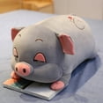 thumbnail image 1 of 40cm/50cm Plush Doll Cartoon Pig Hamster Toy Sofa Cushion Throw Pillow for Kids Present, 1 of 9