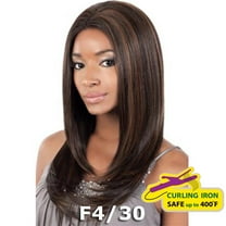 BeShe 2" Deep Lace Front Wig - LACE-55 (LONG STRAIGHT 22") (4 medium brown)