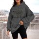 thumbnail image 2 of WILLBEST Sudaderas de Mujer con Capucha y Estampado Navideño Grande, 2 of 4