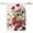 Red-Valentine, variant on Summer Garden Flag Cat Double Sided Small Burlap Seasonal Welcome Yard Decoration for Outside Porch