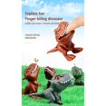 thumbnail image 4 of Figuras de acción de Anime de dinosaurio que muerde los dedos, juguetes creativos divertidos, tiranosaurio Tricky, simulación de dinosaurio, modelo de juguete para Navidad, 4 of 4