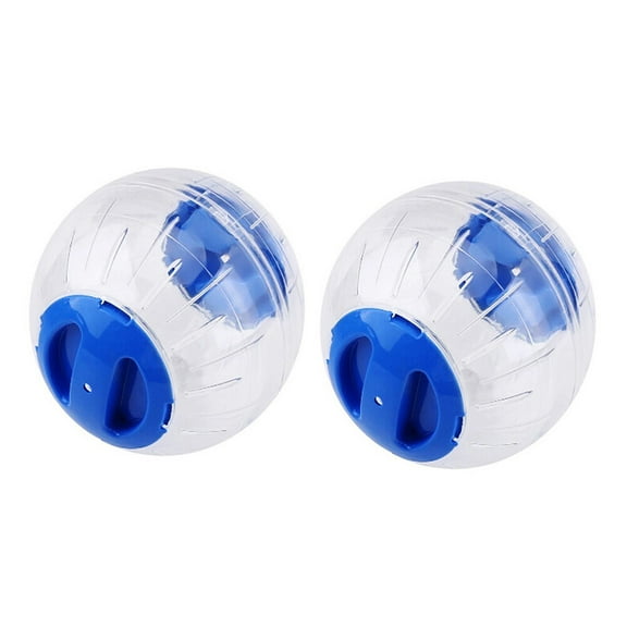 Sipeihong hamster ball 2Pcs Hamster Running Ball Run Exercise Ball Run-About Mini Ball for Small Animal Pet (Blue)