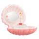 thumbnail image 4 of Music Box with Mirror Shell Shaped Rotating Melody Box Multi-functional Jewelry Box, 4 of 4