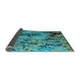thumbnail image 2 of Ahgly Company Indoor Rectangle Abstract Light Blue Modern Area Rugs, 4' x 6', 2 of 4