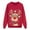 Women-Red, variant on Fiaer Christmas Sweatshirts for Family Trendy Funny Reindeer Graphic Xmas Pullover Baggy Casual Crew Neck Warm Long Sleeve Holiday Tops Kid 140