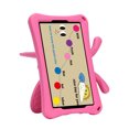 thumbnail image 4 of for Samsung Galaxy Tab A9 8.7" 2023 SM-X110 / SM-X115 Kids Girls Case with Kickstand Soft EVA Foam Lightweight Shockproof Handle Stand Cover for Samsung Galaxy Tab A9, Rose, 4 of 12