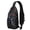 Science Formula, variant on Galaxy Space Rocket Moon Stars Sling Backpack for Women, Cartoon Character Crossbody Daypack, Colorful Fun Travel Bag