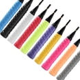 thumbnail image 2 of 6pcs Non-slip Tennis Racket PU Tennis racket sweat Tennis Grip Sweat-absorbent Belt Badminton Grip Tennis Accessories, 2 of 9