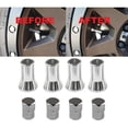 thumbnail image 4 of SeekLGT Tire Valve Caps Stem Covers Plastic Durable Round Set Car And Bicycle Accessories Replacement Valve Caps, 4 of 4