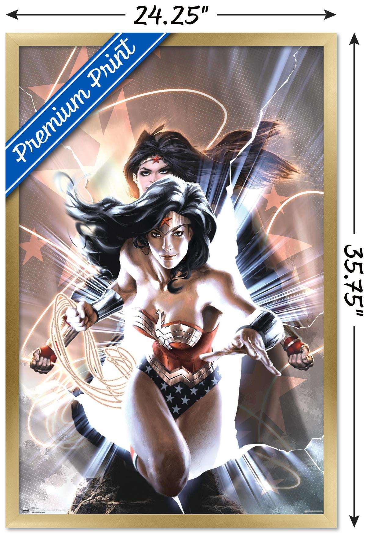 DC Comics - Wonder Woman Wall Poster, 22.375" x 34", Framed