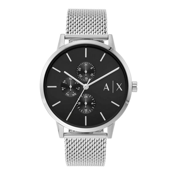 Armani Exchange Cayde Stainless Steel Mesh Mens Watch AX2714