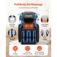 thumbnail image 3 of VEVOR Massage Chair Full Body Zero Gravity Recliner with SL-Track & 36 Airbags, 3 of 9
