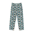 thumbnail image 6 of Daiia PUG HEAD And Flower Men's Sleep Pant with Pockets and Drawstring,Pajama Pants-Large, 6 of 9