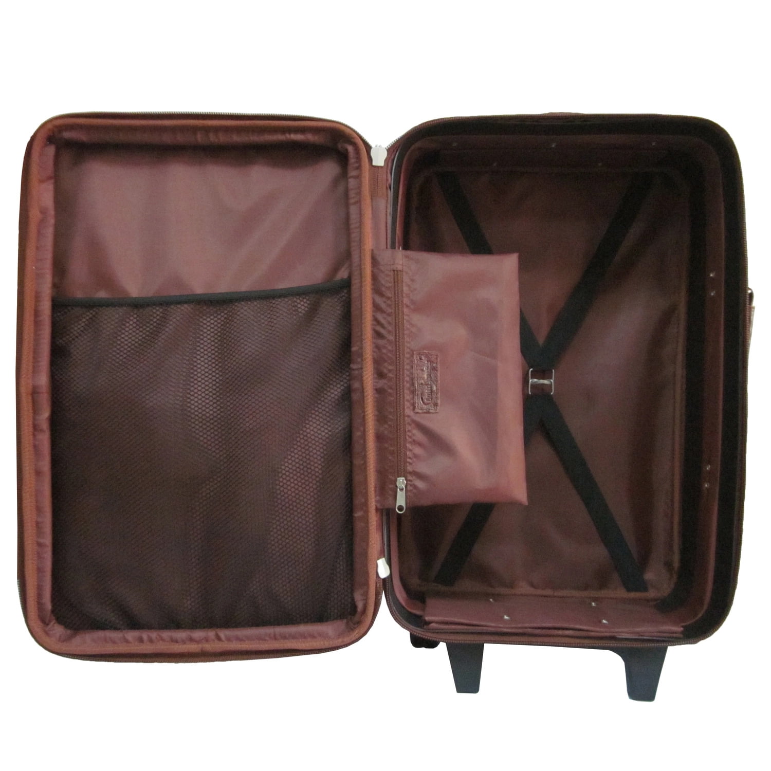Amerileather Leather 2 Piece Luggage Set
