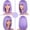 Purple, variant on Wigs, Wigs for Women, Cut Bob Wigs With Bangs 14 Inch Shoulder Length Straight Synthetic Hair Wigs Daily Costume Wig For Black Women Hair Replacement Wigs