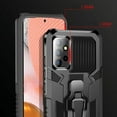 thumbnail image 5 of For Samsung Galaxy A52 5G Armor Warrior Shockproof PC + TPU Protective Case(Red), 5 of 9